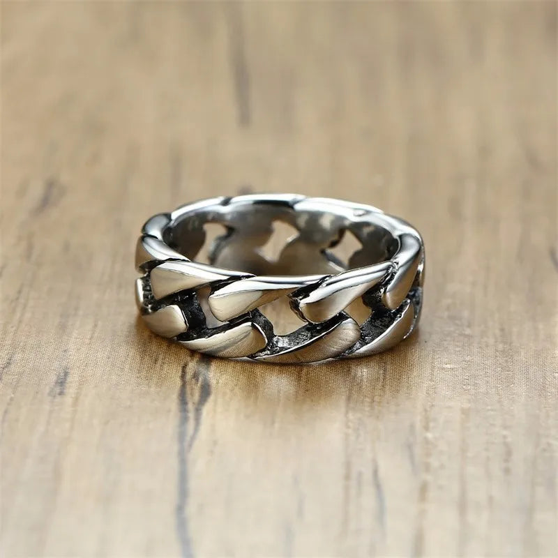 Mercori men´s silver tone ring