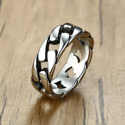 Mercori men´s silver tone ring