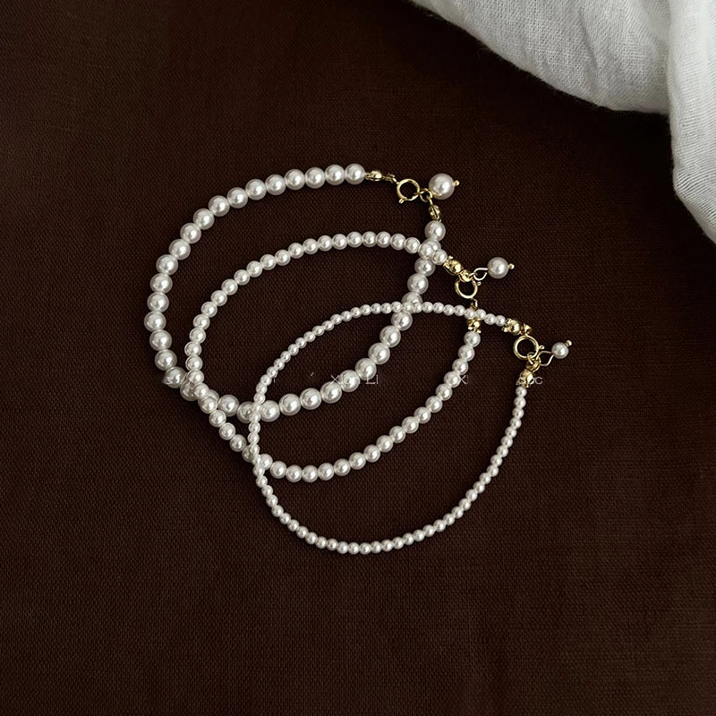 Mercori women´s silver pearl bracelet