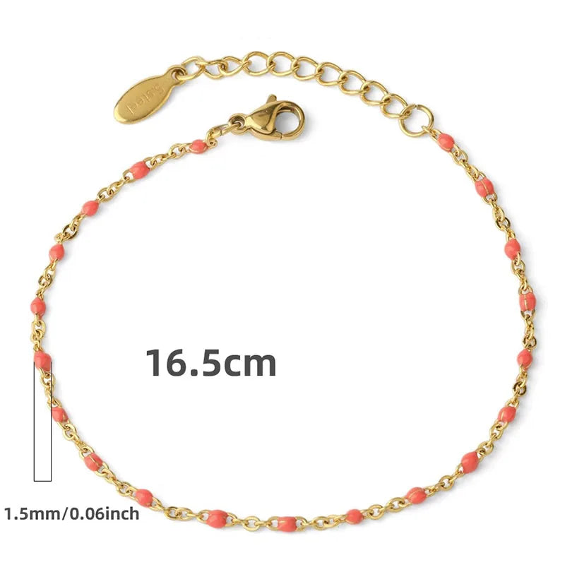 Mercori women´s twisted singapore chain bracelet